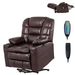 Uimoso Power Lift Recliner Chair with Heat & Massage, Triple Motor Electric Recliner