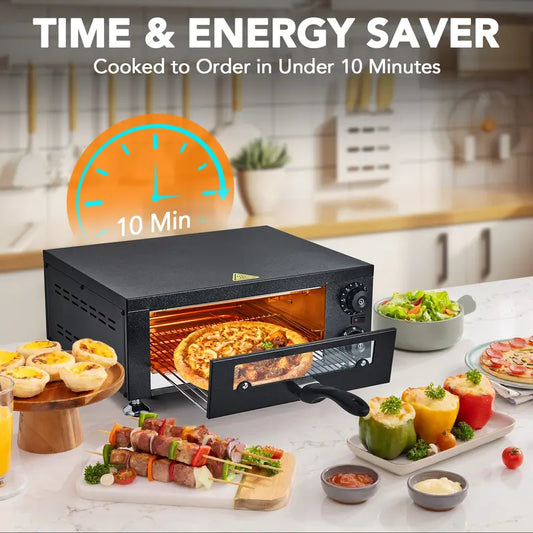 12-Inch Electric Commercial Pizza Oven