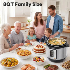 Sweetcrispy Multi-Function Electric Pressure Cooker