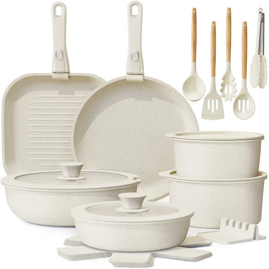 Astercook 22-Piece Nonstick Cookware Set