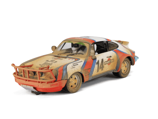 Fly | Porsche 911 SC 'Safari' | #14 Martini Racing | Limited Edition | Dirt Effect | E2110AR | 1/32 Slot Car