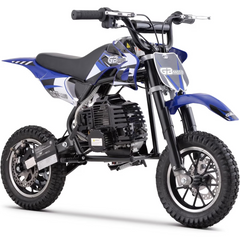 39cc 4-Stroke Off-Road Mini Bike Gas Powered, 20 MPH max Speed, 27 Miles Range, Dual Disc Brakes, EPA Approved Pocket Bike Supports 165 lbs for Teens,Black