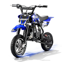QEASET 40 CC 4-Stroke Dirt Bike, Gas Powered Mini Bike, Green