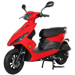X-Pro Brand New 150cc Gas Powered Moped Scooter, 10" Aluminum Wheels Electric Start Large Headlights