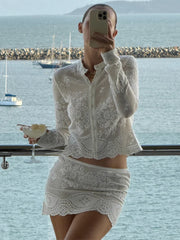 Elegant Lace Lingerie Set for Romantic Evenings