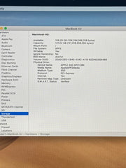 Apple MacBook Air 13.3" 2018 A1932 i5-8210Y 8GB RAM 128GB SSD - Used