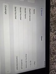 Apple iPad Pro A1673 32GB 9.7" WiFi Tablet Space Gray 95% battery