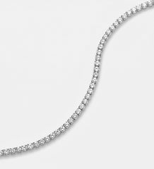 Tennis Bracelet in Rhodium Plating on 925 Silver - 2mm
