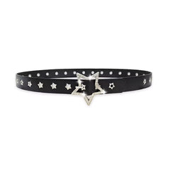 Star Buckle Edgy Y2K Belt