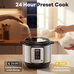 Sweetcrispy Multi-Function Electric Pressure Cooker
