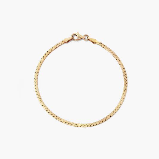 Serpentine Chain Bracelet
