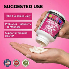 Vaginal Probiotics with Prebiotics & Cranberry