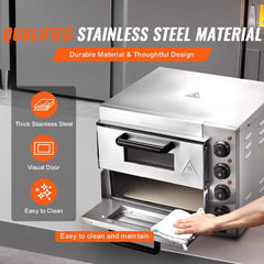 14" Double Deck Pizza Oven