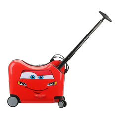 Disney Cars Carry On Spinner Hardside Ride On Suitcase - Red