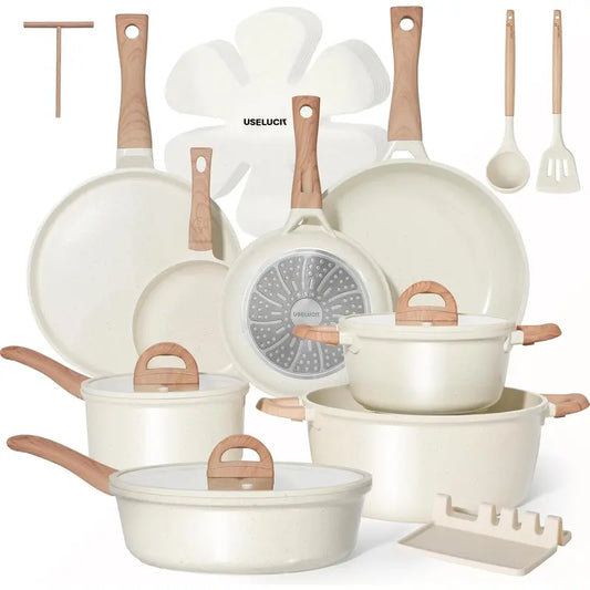 22-Piece Non-Stick Ceramic Cookware Set