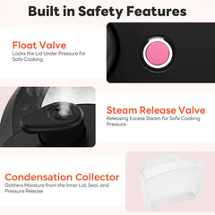 Sweetcrispy Multi-Function Electric Pressure Cooker