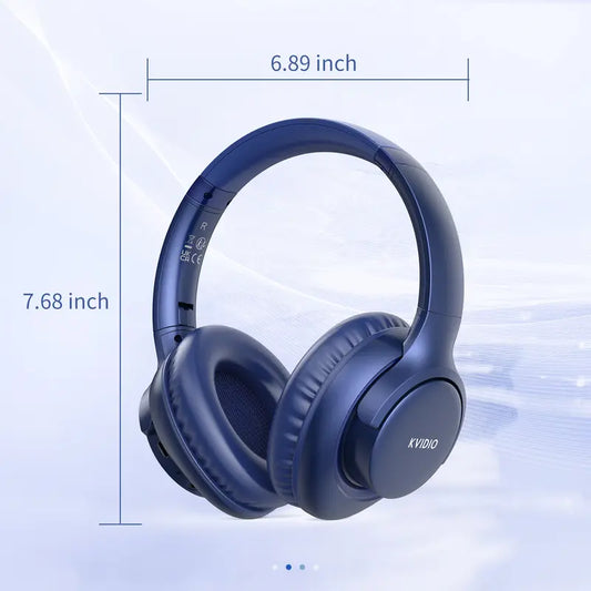 Electronic Wireless Bluetooth Headphones Over-Ear, Deep Bass Hi-Fi Stereo, 65H Playtime, Foldable Lightweight Headset with Mic for iOS/Android/PC Headset Earbud Headphonesbluetooth Black  #TikTokShopHolidayHaul  Audio Wirelessheadphone tiktokshopspringglo