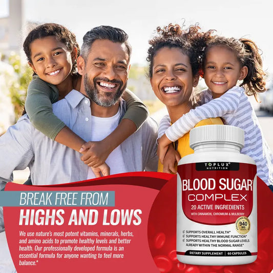 Blood Sugar Support Complex Vitamins
