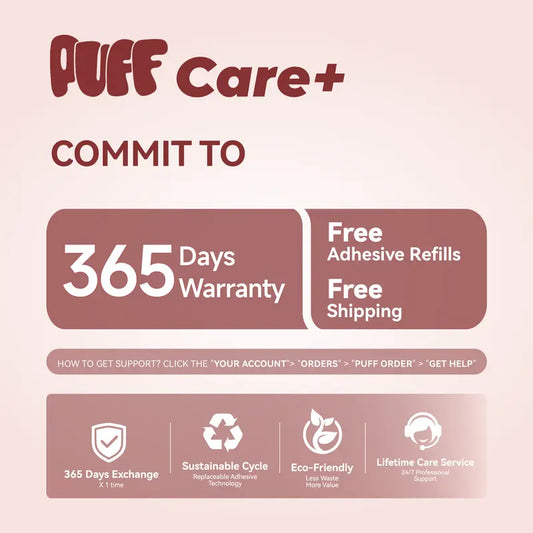 PUFF Adhesive Bra – No.1 Push-up Sticky Bra, Waterproof & Sweat-proof Invisible Bra, Reusable Silicone Adhesive Bra for Women, Includes Storage Board & Replaceable Pads