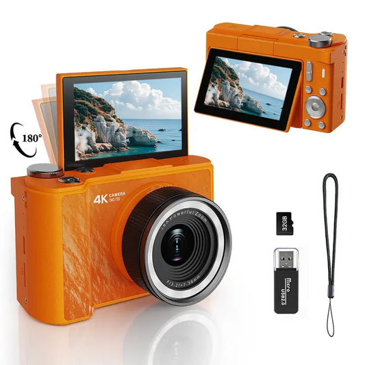 Y2K Foldable Vlogging Camera Bundle