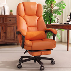 400 LBS Big & Tall Heavy Duty Ergonomic Reclining Office Chair with Footrest