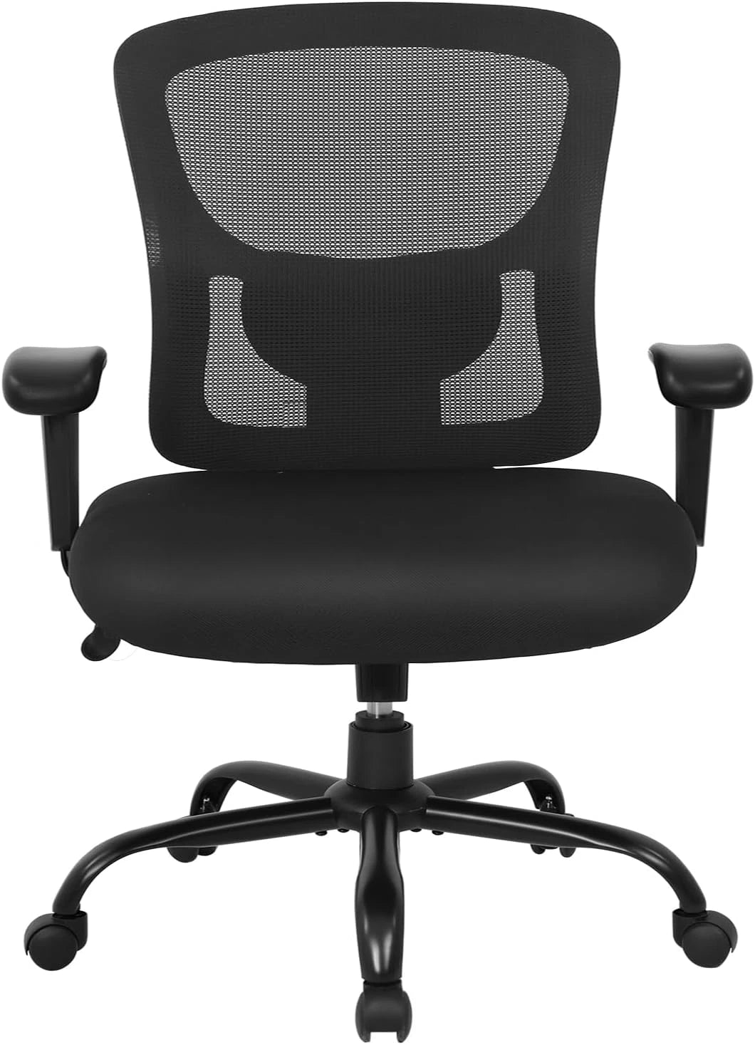 400 lbs Big & Tall Office Chair – Wide Seat Ergonomic Computer Desk Chair with Lumbar Support