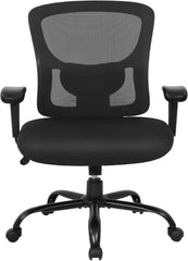 400 lbs Big & Tall Office Chair – Wide Seat Ergonomic Computer Desk Chair with Lumbar Support