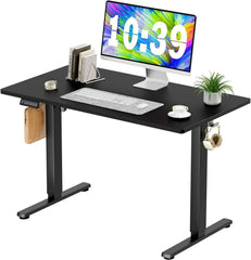 40–63 Inch Electric Standing Desk – Height Adjustable Computer Desk for Home Office