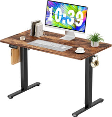 40–63 Inch Electric Standing Desk – Height Adjustable Computer Desk for Home Office