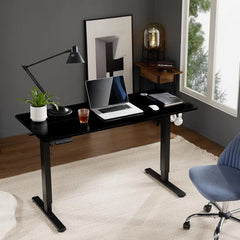 40–63 Inch Electric Standing Desk – Height Adjustable Computer Desk for Home Office