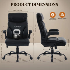 500 lbs Big & Tall Office Chair – Wide Ergonomic Gaming & Work Desk Chair