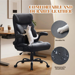 500 lbs Big & Tall Office Chair – Wide Ergonomic Gaming & Work Desk Chair