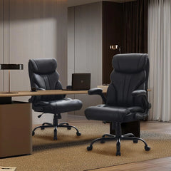 500 lbs Big & Tall Office Chair – Wide Ergonomic Gaming & Work Desk Chair
