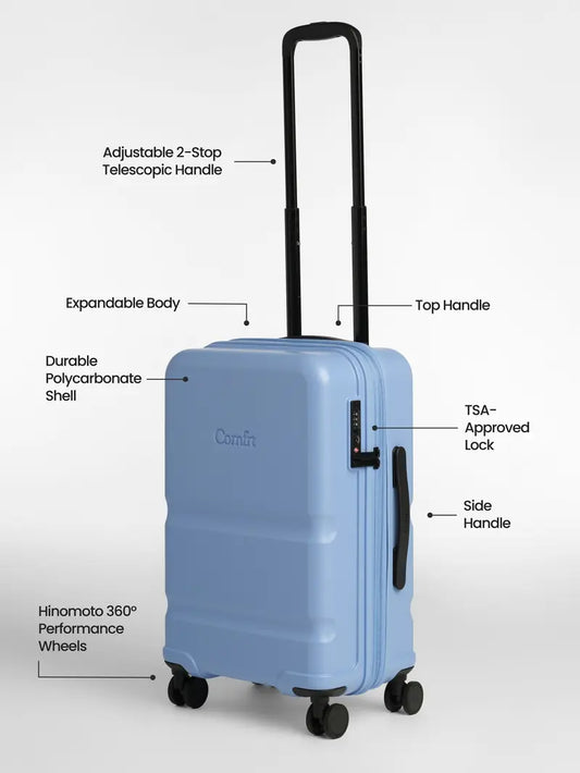 Comfrt | Carry-On Companion Luggage | Lightweight Hardshell Carry On Suitcase For Travel