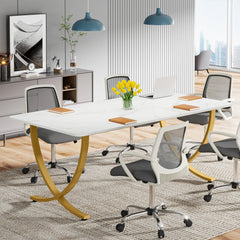 63 Modern Executive Office Desk – Large Computer Desk & Conference Meeting Table