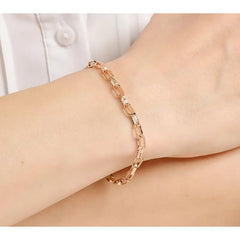 David Markstein Bronze Premier Luxe Paper Clip Bracelet