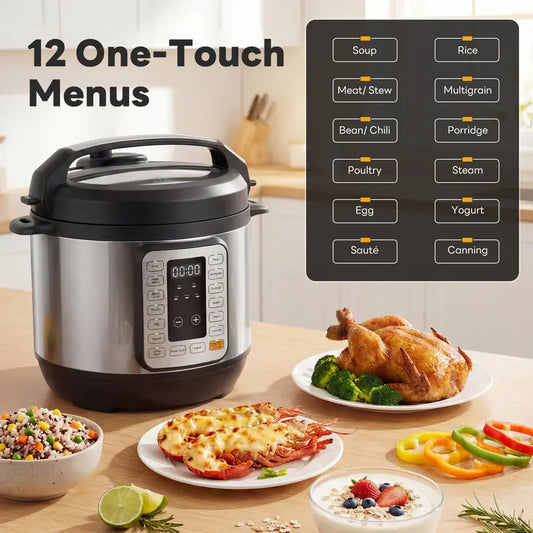 Sweetcrispy Multi-Function Electric Pressure Cooker
