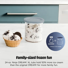 Ninja CREAMi XL Deluxe 11-in-1 Ice Cream and Frozen Treat Maker - NC501