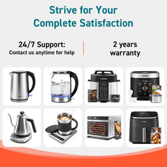 COSORI R121 11-in-1 Air Fryer Oven , 13Qt Small Footprint Airfryer combo with Rotisserie, Toast, Bake, Roast, Reheat Functions and more, Recipe Book & 6 Accessories Included, Perfect for Small Contertop DealsForYouDays, SummerWins