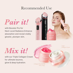 [medicube] Crème Gelée au Collagène et Niacinamide (Collagène Hydrolysé + Niacinamide) Booster d'éclat instantané | Hydratant Visage