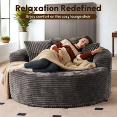 Oversized Round Sofa Bed