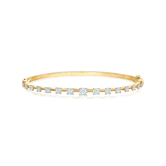 Kwiat - Diamonds and 18K Gold "Starry Night" Bangle Bracelet