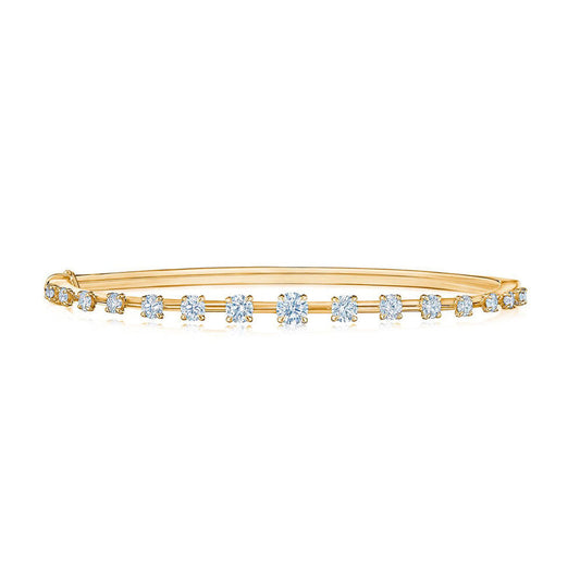 Kwiat - Diamonds and 18K Gold "Starry Night" Bangle Bracelet