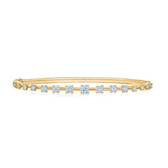 Kwiat - Diamonds and 18K Gold "Starry Night" Bangle Bracelet