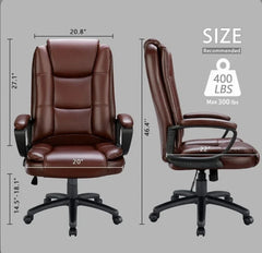 Big & Tall Ergonomic Office Chair – High Back Computer Desk Chair with Lumbar Support