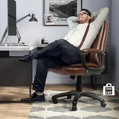 Big & Tall Executive Office Chair – High Back Ergonomic Computer Desk Chair