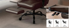 Big & Tall Executive Office Chair with Footrest – High Back Ergonomic Desk Chair