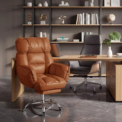 Big & Tall Executive Office Chair with Footrest – High Back Ergonomic Desk Chair