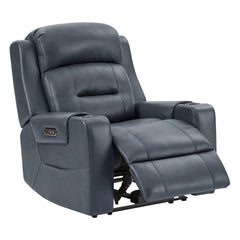 CHITA Genuine Leather Power Recliner Chair for Adults, Lay Flat Electric Recliner