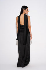 Glamour Evening Dress - Black